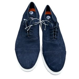 Brown Bilt Men's Blue Suede Dress Shoe Size:8.5 NWOB